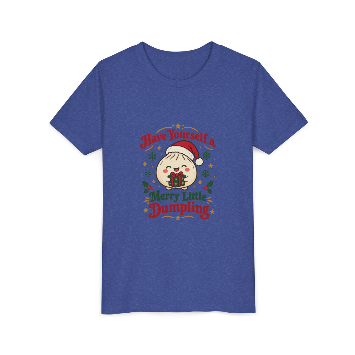 Have Yourself a Merry Little Dumpling Christmas Youth T-Shirt