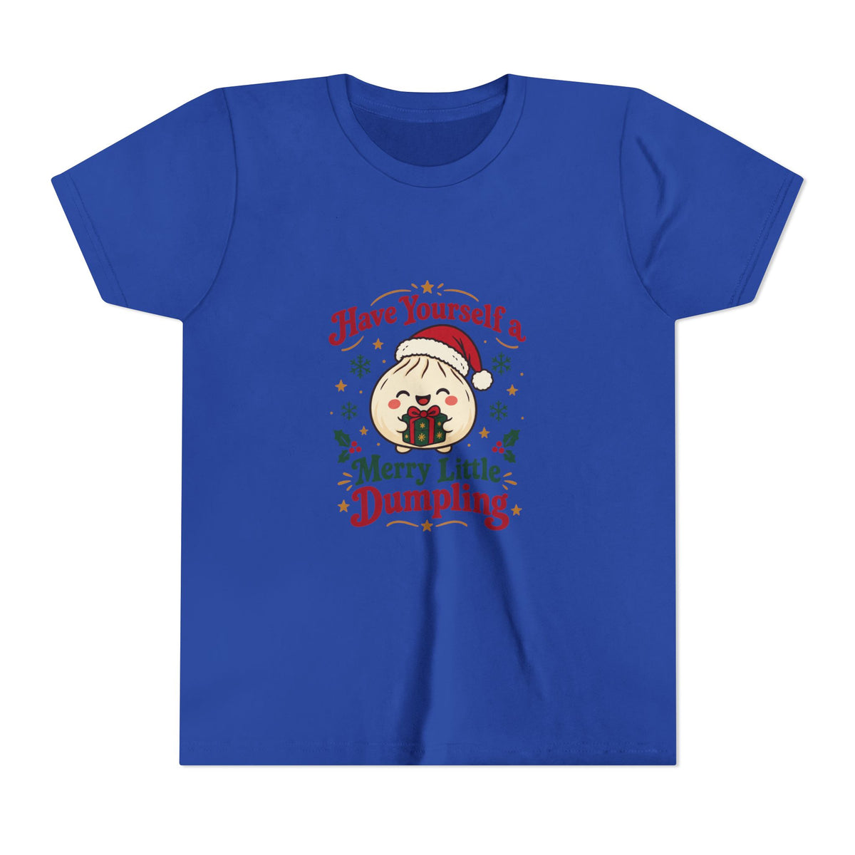 Have Yourself a Merry Little Dumpling Christmas Youth T-Shirt