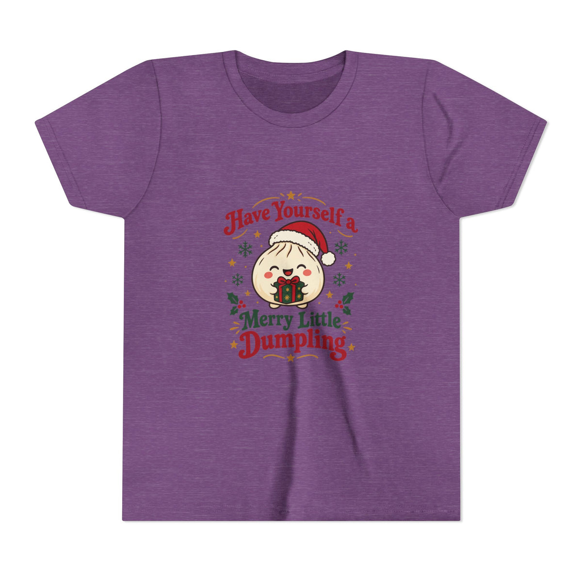 Have Yourself a Merry Little Dumpling Christmas Youth T-Shirt